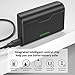Matbc NP-BX1 Charger 3-Channel ACCTRDCX Travel USB-c Battery Charger kit for Sony NPBX1/M8 Cyber-Shot DSC- HX300 DSC-RX100 HX90 and More