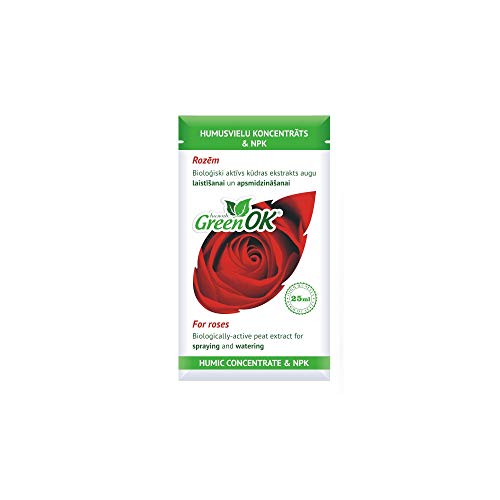 GreenOK Humic concentrate for ROSES +NPK 25ml