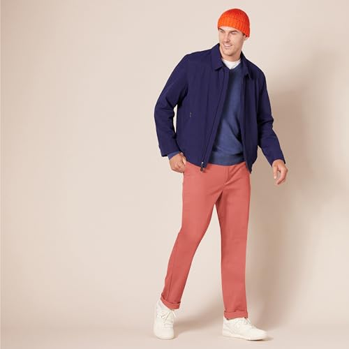 Amazon Essentials Men's Slim-Fit All-Day Stretch Casual Chino Pant, Raspberry Red, 38W x 32L - image 8