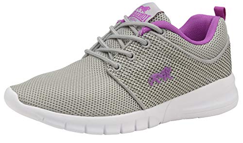Preisvergleich Produktbild Lonsdale Damen Sivas 2 Joggingschuhe Sneaker Grau 38 EU