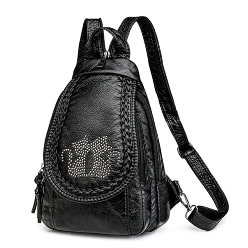 Sac à dos femme étanche convertible avec compartiments spacieux et poches