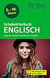  PONS Schulwörterbuch Englisch: Englisch - Deutsch und Deutsch - Englisch mit Wörterbuch-App