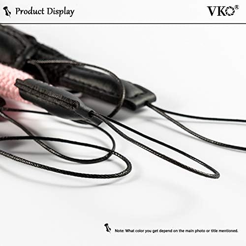 VKO Soft Camera Wrist Strap Compatible with Sony ZV-1 RX100 RX100II RX100III RX100IV RX100V G5XII G7X G7XII G7XIII G9X G9XII GR GRII GRIII Hand Strap Red
