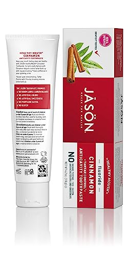 Jason Healthy Mouth Toothpaste with Fluoride 4.2 oz