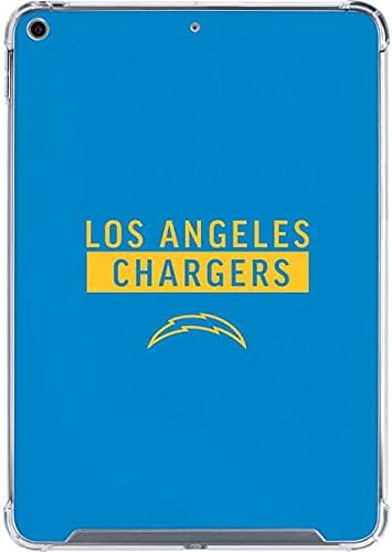 Skinit Clear Tablet Case Compatible with iPad 10.2in (9th Generation, 2019-2021) - Officially Licensed NFL Los Angeles Chargers Blue Performance Series Design