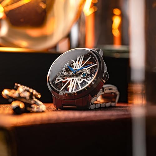 Image of Earnshaw Cornwall Bridge Automatic Silver Round Dial Men's Watch - ES-8287-11