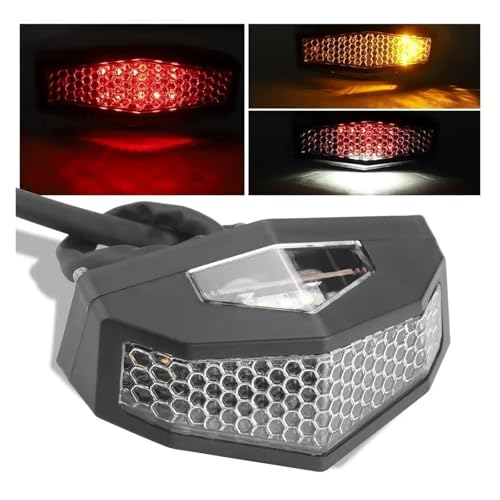 Luz Trasera Universal para Dirt Bike y ATV con Intermitente LED 3