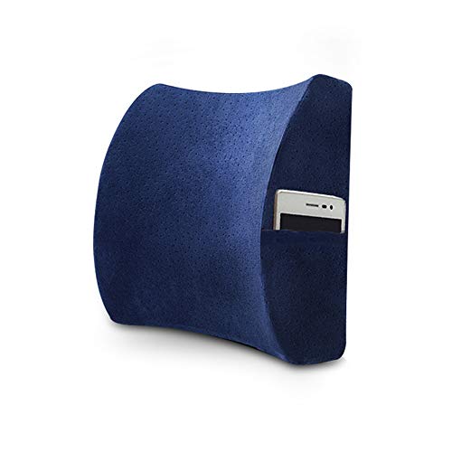 SWKUN Cojín Lumbar De Memoria para Terapia De Postura La Almohada De Soporte para El Dolor De Espalda Protege Y Alivia La Espalda: Adecuada para El Hogar, La Oficina, El Automóvil, Los Viajes