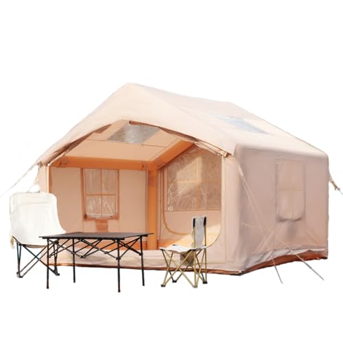 HikerSKY Aufblasbares Gruppenzelt für 4-6 Personen mit...