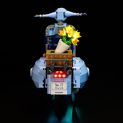 YYDIY Beleuchtung Licht Set für Lego Vespa 125 , Beleuchtung für Lego 10298 (NUR Licht, Nicht Enthalten Modell) (Classic… – Bild 8
