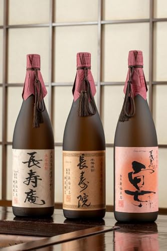 長寿庵 鹿児島県産 本格芋焼酎 長寿庵 長寿院 長寿の宴 各1.8L×1本 計3本 [入金確認後、2ヶ月以内の発送]
