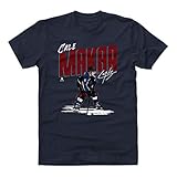 500 LEVEL Cale Makar Shirt - Cale Makar Chisel WHT (True Navy, Small)