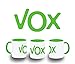 MERCHANDMANIA Taza Verde Logo Partido VOX Color mug