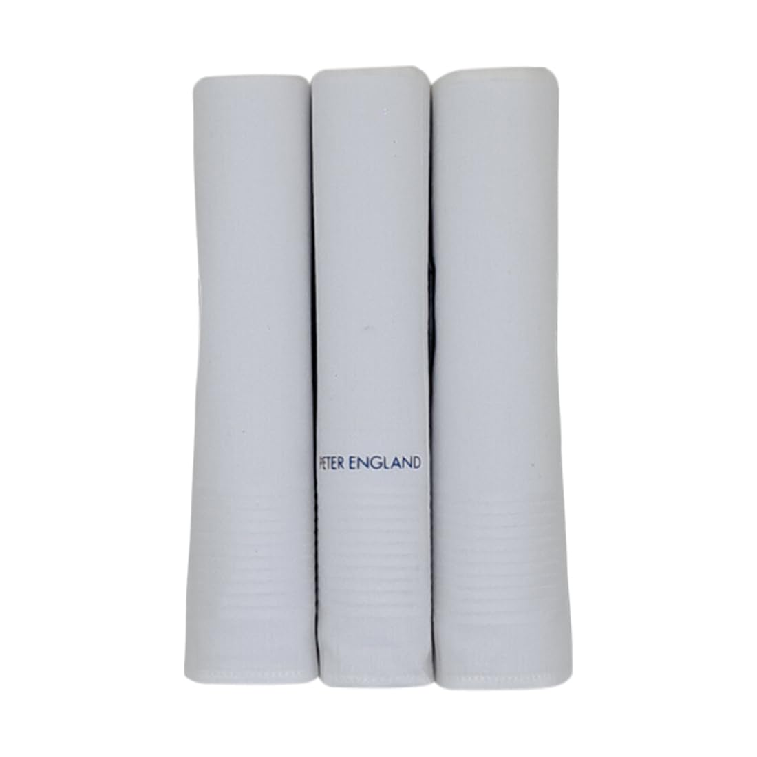 peter england Men's Cotton White Handkerchief (Pack of 3) - White-picture-29