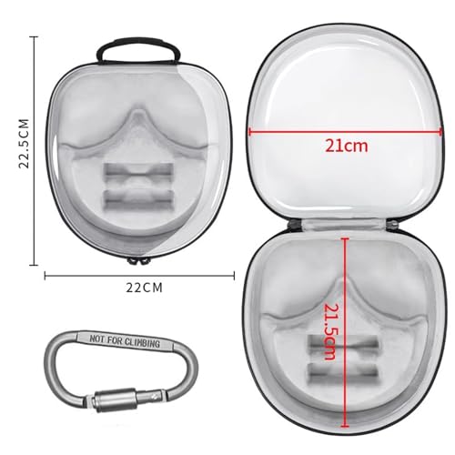 Étui de casque 700 rigide et élégant avec poignée chic