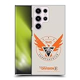 Head Case Designs Officially Licensed Tom Clancy's The Division 2 Sharpshooter Logo Art Hard Back Case Compatible with Samsung Galaxy S23 Ultra 5G