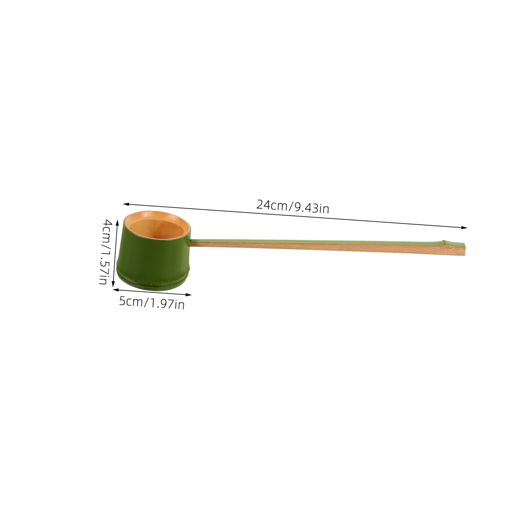 SOLUSTRE Traditional Bamboo Water Ladle for Chinese Gongfu Tea Japanese Tea Ceremony