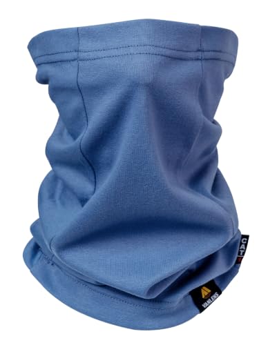 Image of FR Neck Gaiter 4oz Lightweight Welding Flame Resistant Face Mask | 100% cotton welding hood,,CAT1 & ATPV 5.5 cal /cm, breathable all-season,multi-use for welding work,one size,machine washable
