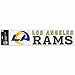 NFL Perfect カット XXL デカール 10x40cm Los Angeles Rams