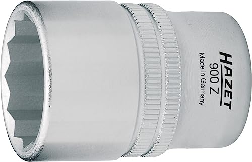 HAZET Steckschlüsseleinsatz 900Z-22, 1/2 Zoll (12,5 mm) Vierkant, SW 22 mm – Ansicht 1
