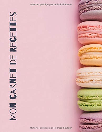 Télécharger MON CARNET DE RECETTES - GRAND FORMAT - 100 FICHES DE RECETTES A REMPLIR: Livre de Cuisine Personnal PDF Ebook En Ligne