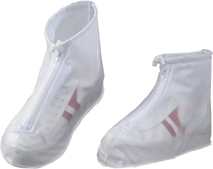 NH Fashion Hub (1Pair Rain Shoes Covers- Anti-Slip Reusable Waterproof Sand Control Non-Slip Overshoes Covers Women Men Kids Outdoor Foldable Reusable PVC Rubber Sole. (3XL, White) (B0CL3Q7BWT) Amazon Price History, Amazon Price Tracker