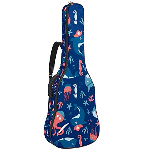 Sac à dos pour guitare acoustique étanche fermeture éclair folk
