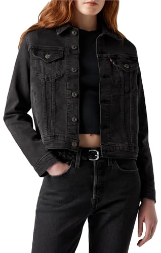 Levi's Femme Original Trucker, Black Lilly, M