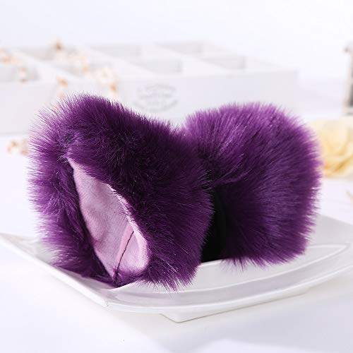 Baoplaykids Baobao Cat Fox Long Fur Ears Hair Clip Headwear Cosplay Halloween Costume thumb #1