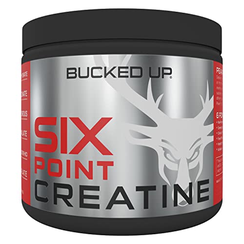 Bucked Up Six Point Creatine™ Six Types of Creatine – for Men and Women