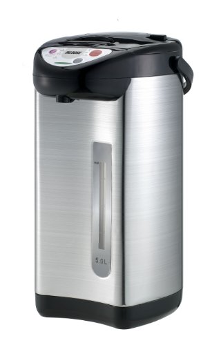 Big Boss 8789 Hot Water Dispenser-Stainless Steel, Black, 5 Liter