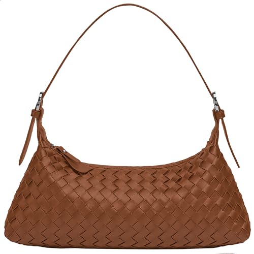 Image of Handbags Shoulder Bags for Women Small Bags Women's Woven Tote Bag Crossbody Handbag Travel Hand Bag Purse Hobo