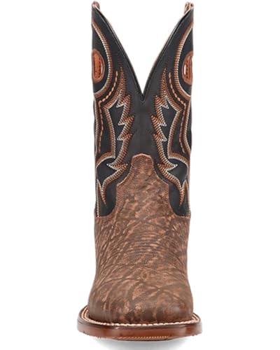 Dan Post Men's Elephant Print Western Boot Broad Square Toe - Dp51834