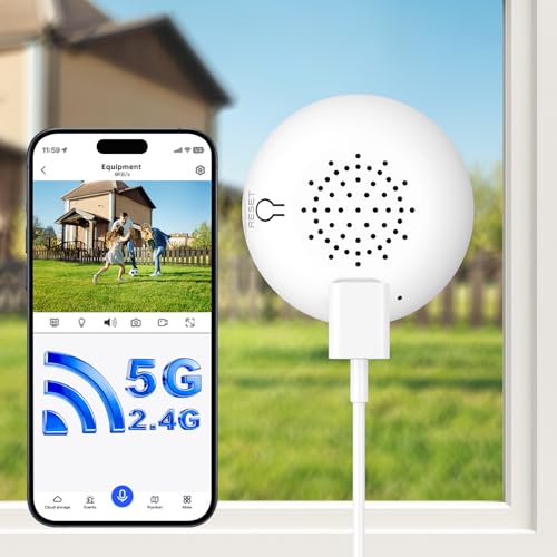 Noaheye Window Camera No-Drill 2K Ultra HD Window Security Camera