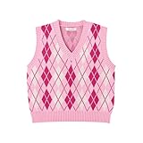 ❀ Haut court ajusté à col en V mignon et polyvalent : ce haut court se marie parfaitement avec des t-shirts, des chemisiers, des jeans taille haute, des jeans skinny, des shorts, des jupes ou des leggings. Ses couleurs printanières délicates, son design de style preppy et son ambiance des années 90 en font un favori décontracté et moderne.