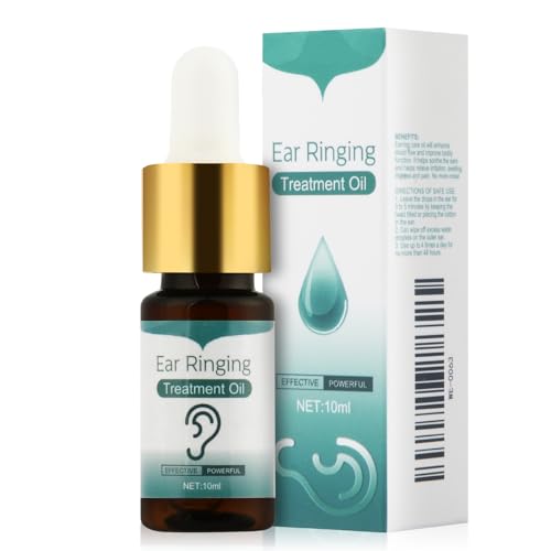 Olive Oil Ear Tropfen, Sanfte Ohrenschmalz-Entfernungstropfen, Entfernt verhärtetes Ohrenschmalz, um verstopfte Ohren zu lindern 10ml