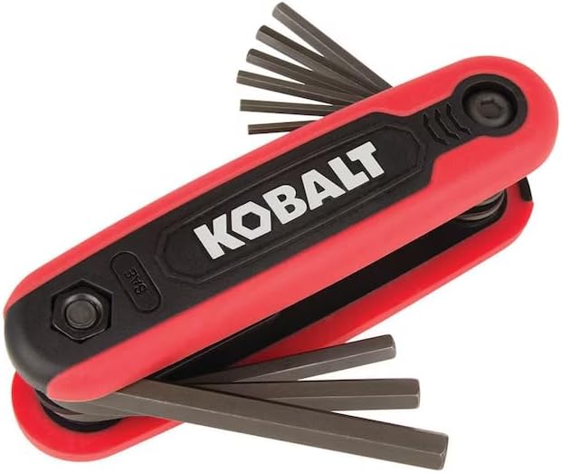 K.balt Folding Assorted Standard (SAE) 9 -Pieces Hex key set