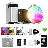 Zhiyun X60 RGB Pro LED ビデオライト、バイカラー CCT 2700-6500K、写真、スタジオビデオ照明、YouTube、Vlog、ライブストリームなどのためのアプリ制御連続照明 (ZY マウント)