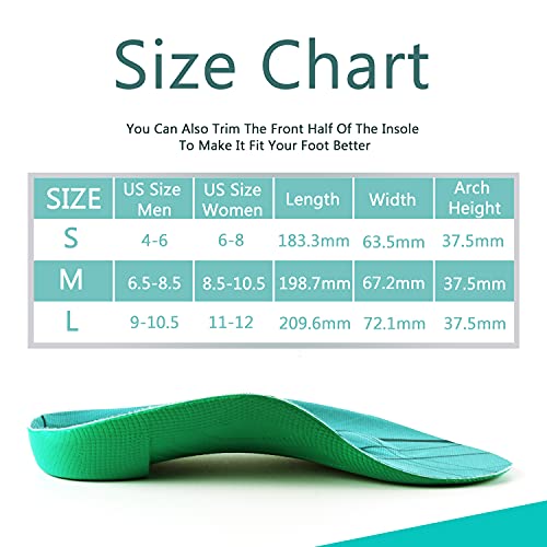 Walkomfy Heel Pain Relief Orthotics 3/4 Length thumb #5