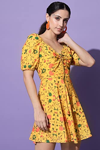 Image of SHOPPING QUEEN Women's Viscose Skater Dress