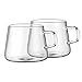 Produktbild WMF Coffee Time Kaffeetasse-Set, 2 Stück, Höhe 7 cm, Glas hitzebeständig, spülmaschinengeeignet