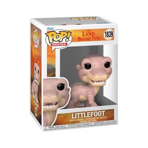 Funko Pop! Movies: The Land Before Time - Little Footfoot - Figura de Vinilo Coleccionable - Idea de Regalo - Mercancia Oficial - Juguetes para Niños y Adultos - Cartoon Fans