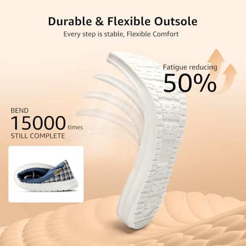 Image of STQ Women's Orthopedic Loafers丨Lightweight Casual Boat Shoes for Plantar Fasciitis