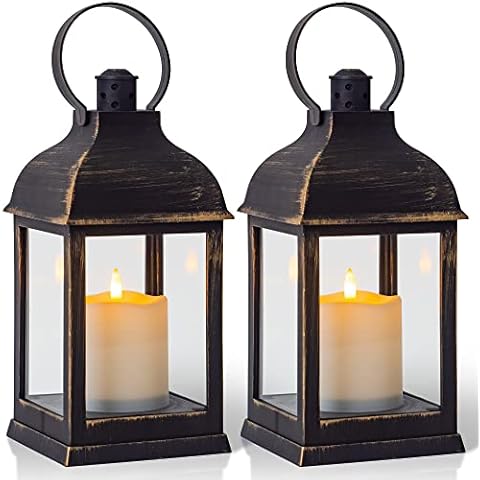 Yongmao Vintage Lantern Decorative LED Candle Cover