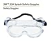 3M Safety Splash Goggle 334, 40660-00000-10, Clear Lens, 10 ea/case