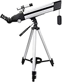 Este telescopio proporciona una óptica de imagen erguida, perfecta para uso terrestre y astronómico. La lente de vidrio óptico completamente multicapa