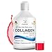 Swedish Nutra - Hydrolyzed Marine Collagen Liquid Supplement - Pack of 500 ml, 20 Day Supply | Pure Peptide and Vitamins for Healthy Hair, Skin, Nails and Joints I 100% Natural Berry Flavour