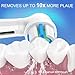 6 Pack iO Brush Heads Compatible with Oral B iO Toothbrush Head, for Oral B iO 2 3 4 5 6 7 8 9 10 Series Electric Toothbrushes, Dense Bristles Effectively Remove Plaque, White
