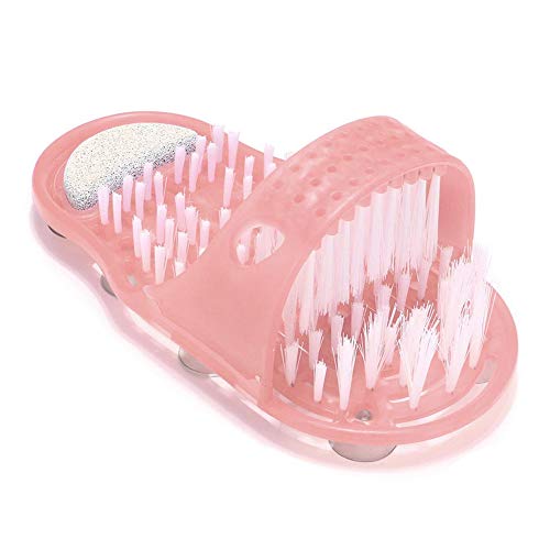 ZREAL Brosse à récurer pour les pieds de la salle de bain