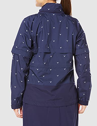 [キャロウェイ] レディース 定番 セットアップ レインウェアー (ストレッチ・防水性・透湿性・防風性) / 241-1989801 / ゴルフ 120_ネイビー Lサイズ 5枚目